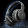 Wireless Noise Cancelling Headphones, Wireless Earbuds With Deep Bass, HiFi Stereo Sound Low Latency, Lightweight Foldable Headphones With Built-in Microphone, For Work Laptops, Mobile Phones, On-head Gaming Headphones, Compatible With Android/iOS