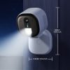 Cameras Security Wired Outdoor 2K Wi-Fi Cameras For Home Security 2.4G Indoor Cameras For Photography, 2-Way Audio, Support Cloud/128G SD Card Storage Color Night Vision, Human/Pet AI Detection Camera Digital, Mini Camera For Vlogging