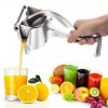 Manual Juicer - Portable, 6pcs Set of Essential Gifts for Christmas, Halloween, and Valentine's Day, Easy-to-clean Kitchen Tools, Suitable for Home and Outdoor Camping, Small Orange Juicer